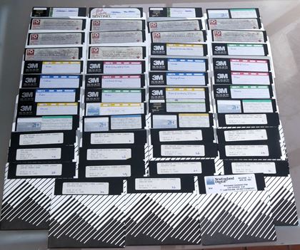 New England Digital-51x Synclavier floppy disks 80s-90s